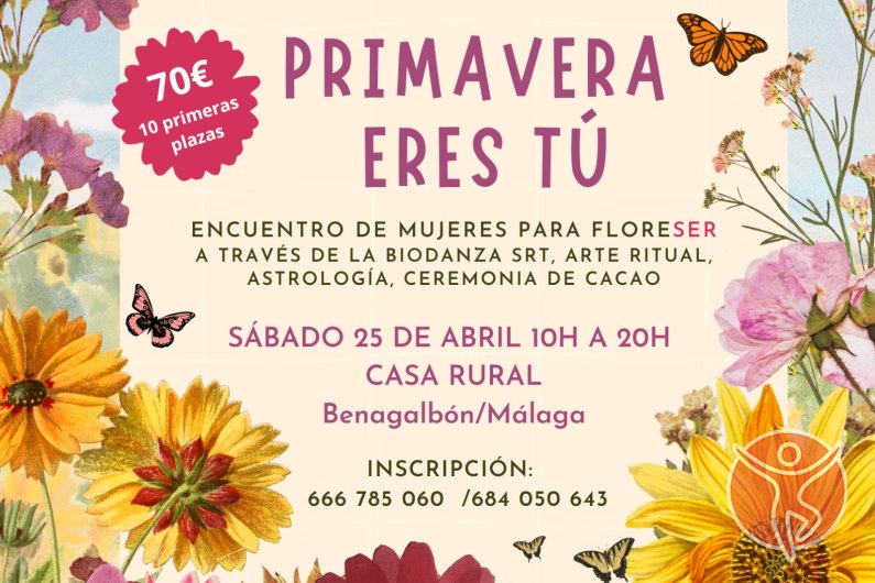 Encuentro de mujeres: Primavera. Sábado 25 de abril