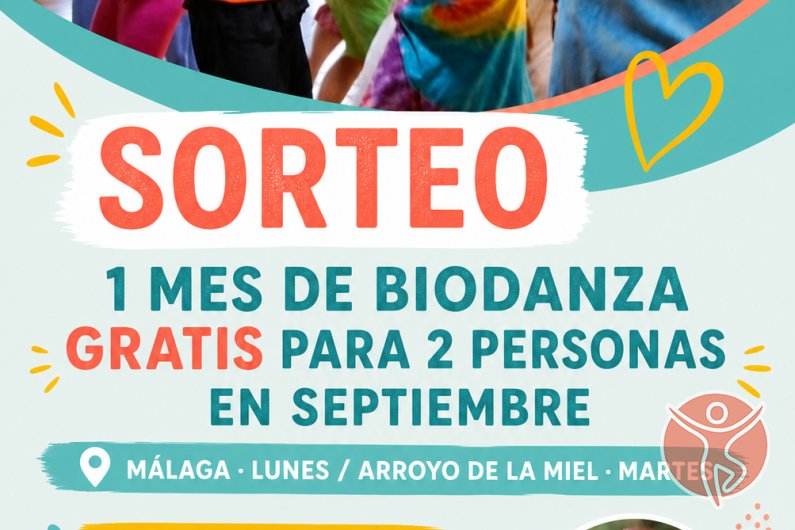 Sorteo 1 mes de BIODANZA GRATIS